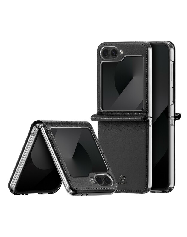 Dėklas Dux Ducis Bril Samsung F751 Z Flip7 juodas