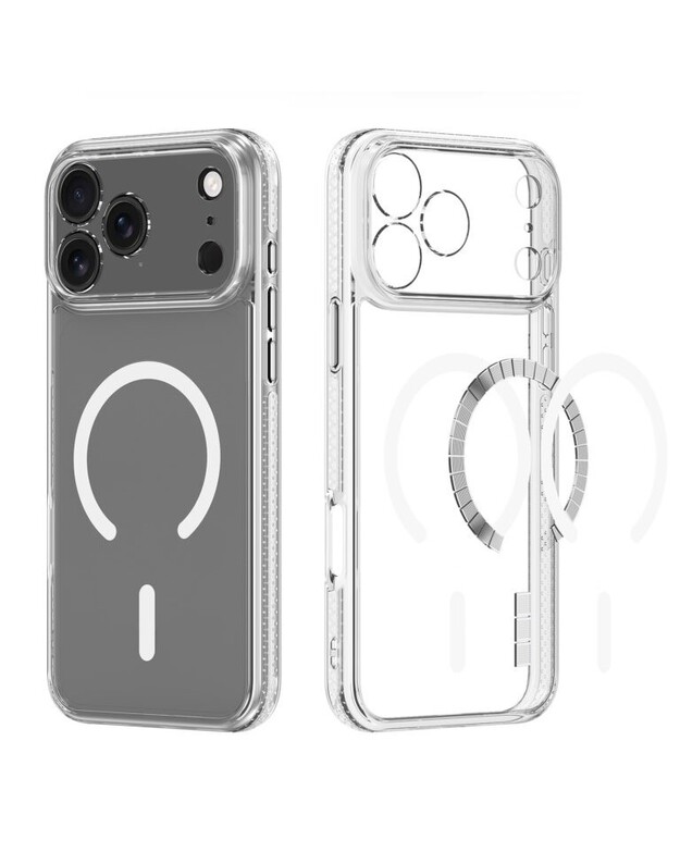 Dėklas Dux Ducis Clin Magsafe Apple iPhone 17 Pro Max skaidrus