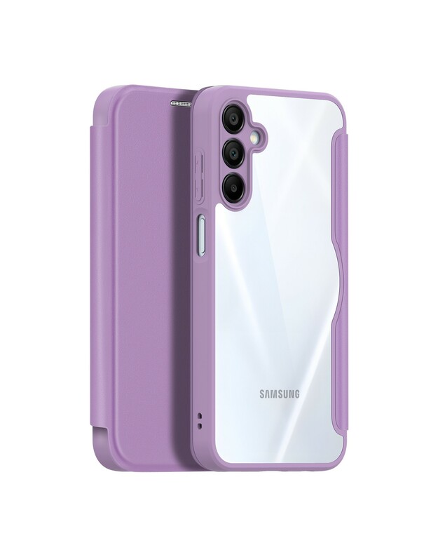 Dėklas Dux Ducis Skin X Pro skirtas Samsung A165 A16 4G/A166 A16 5G violetinis