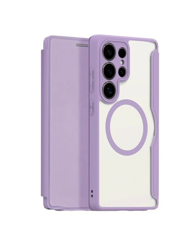 Dėklas Dux Ducis Skin X Pro skirtas Samsung S938 S25 Ultra violetinis