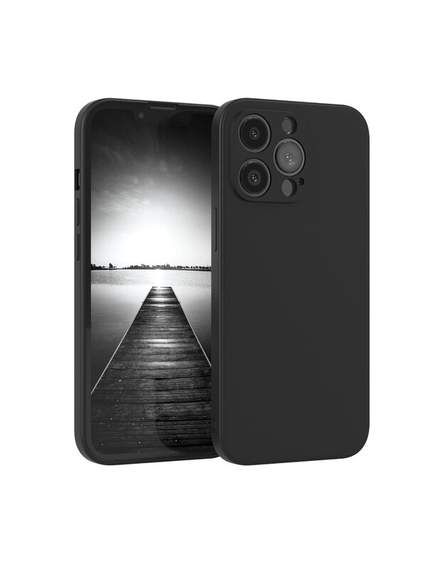 Dėklas Liquid Silicone 1.5mm Xiaomi Poco X8 Pro Max juodas