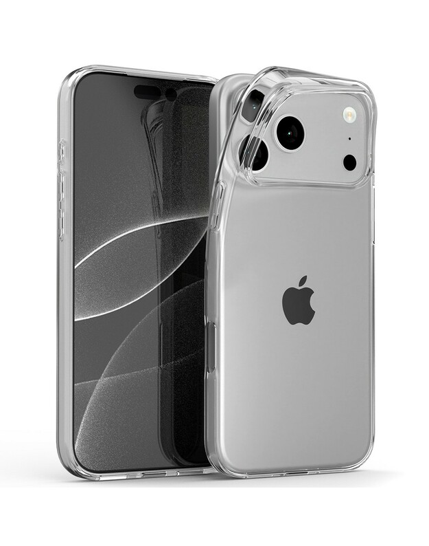 Dėklas Mercury Jelly Clear Apple iPhone 17 Pro Max skaidrus
