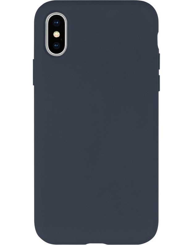 Dėklas Mercury Silicone Case Apple iPhone 13 Pro Max tamsiai mėlynas