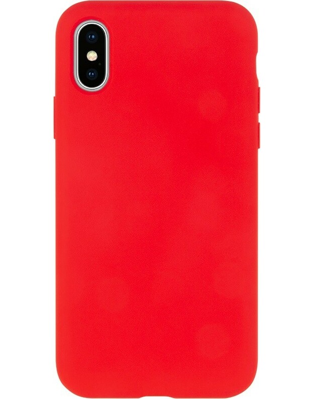 Dėklas Mercury Silicone Case Samsung A035 A03s raudonas