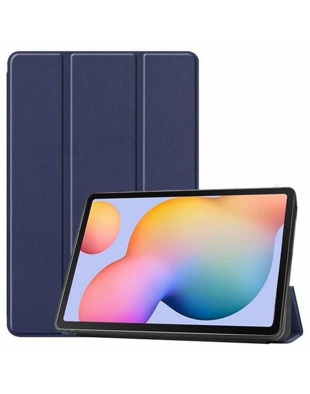 Dėklas Smart Leather Lenovo Tab M10 5G 10.6 tamsiai mėlynas