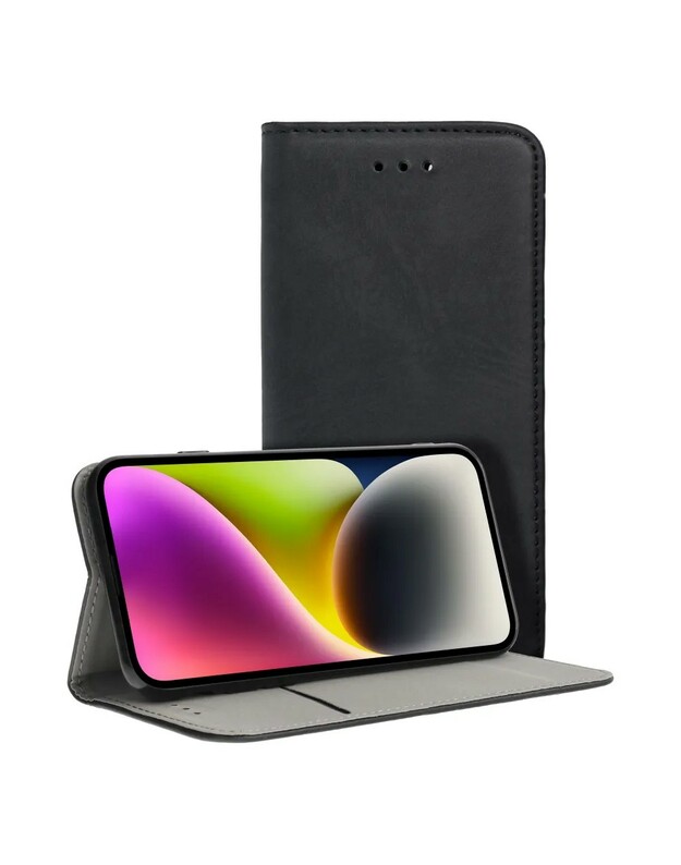 Dėklas Smart Magnetic Huawei Y6P juodas