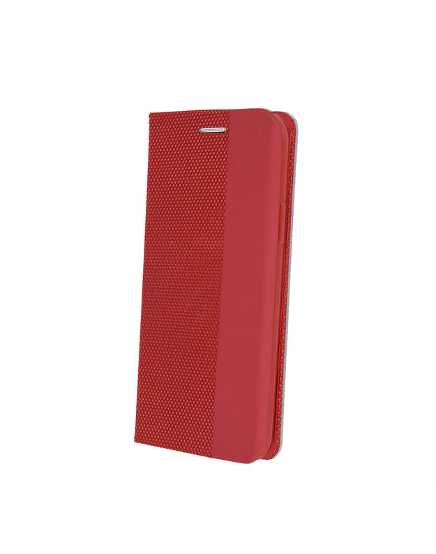 Dėklas Smart Senso Samsung G990 S21 FE 5G raudonas