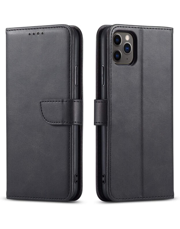 Dėklas Wallet Case Samsung A376 A37 5G juodas