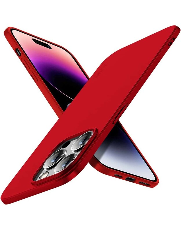 Dėklas X-Level Guardian Samsung S916 S23 Plus 5G raudonas