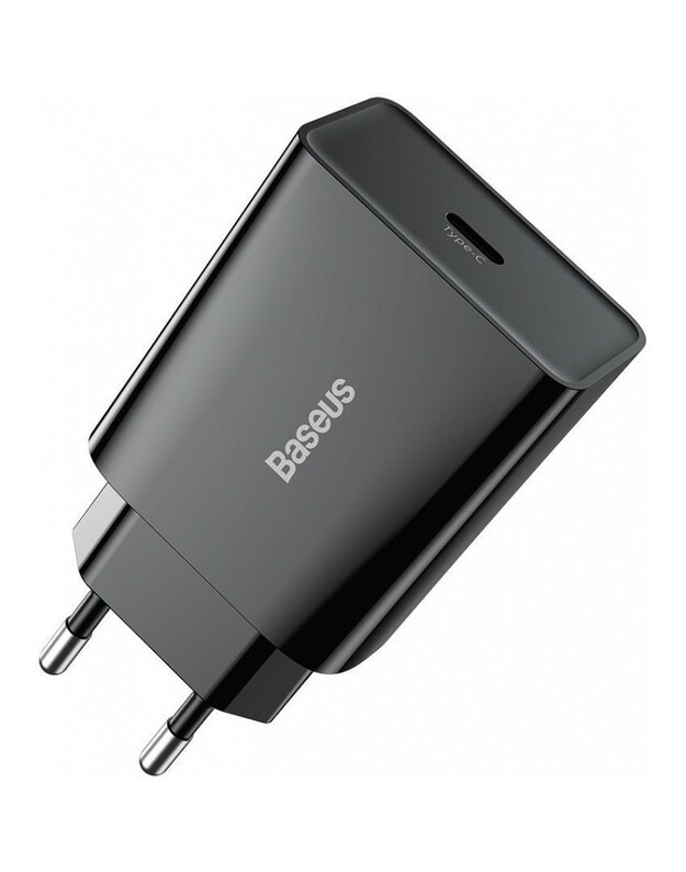 Įkroviklis Baseus Speed Mini Quick Charger 20W USB-C juodas CCFS-SN01
