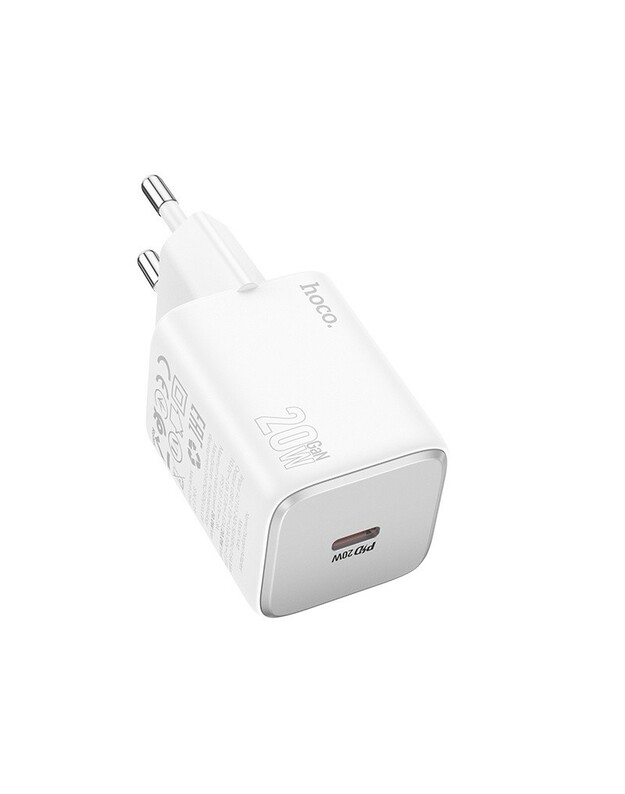 Įkroviklis Hoco N40 20W USB-C baltas