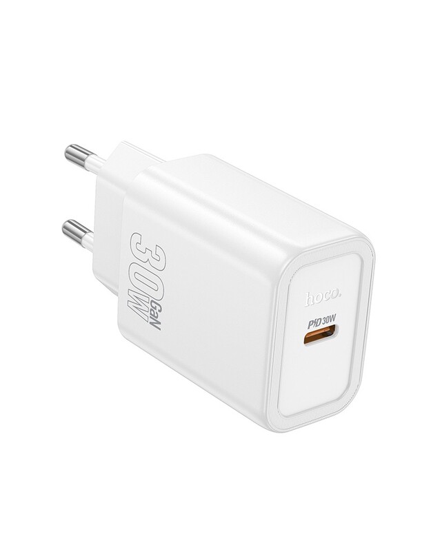 Įkroviklis Hoco N62 30W GaN USB-C baltas