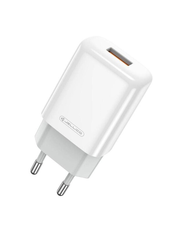 Įkroviklis Jellico EU01 2.4A USB-A baltas