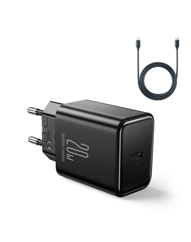 Įkroviklis Joyroom JR-TCF06 20W USB-C juodas