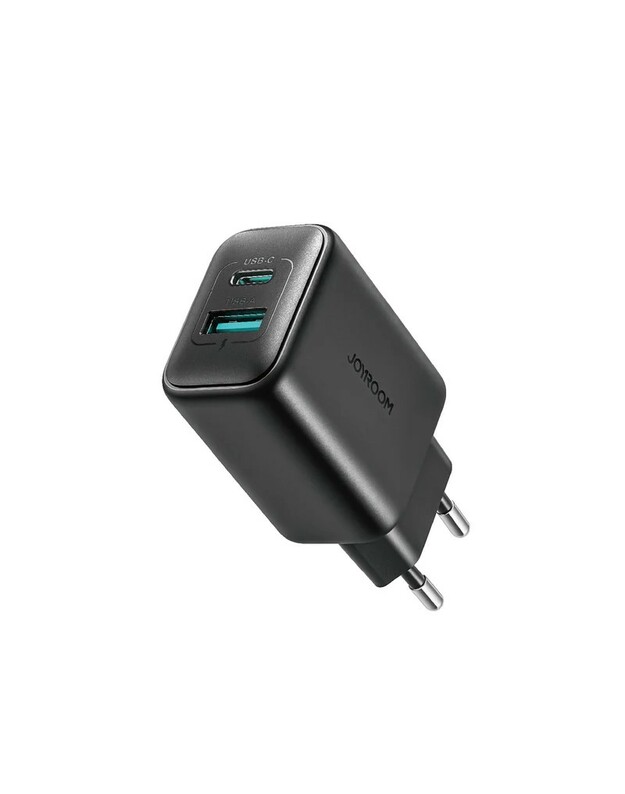 Įkroviklis Joyroom JR-TCF13 25W USB-C/USB-A juodas