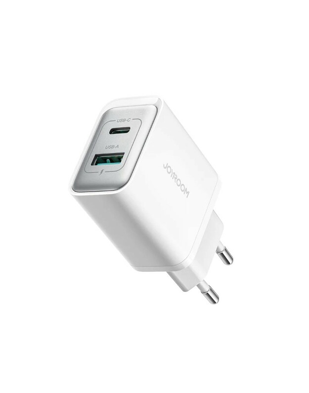 Įkroviklis Joyroom JR-TCF15 30W USB-C/USB-A baltas