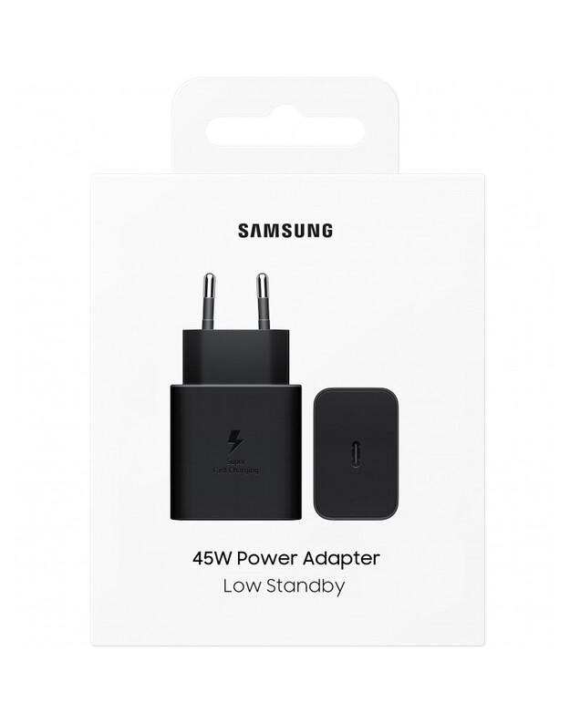 Įkroviklis Samsung EP-T4511NBEGEU 45W USB-C juodas