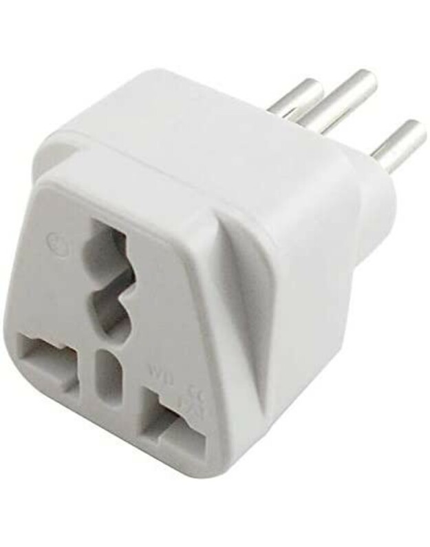 Įkrovimo adapteris USA/UK/CN-EUR baltas