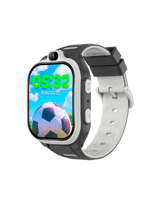 Išmanusis laikrodis vaikams Forever Smartwatch GPS WiFi 4G Kids Boost KW-530 juodas