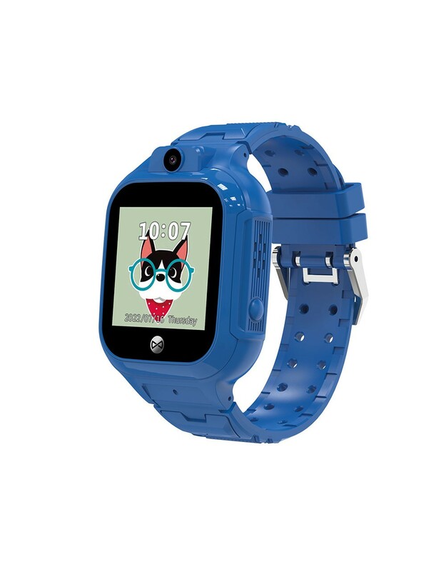 Išmanusis laikrodis vaikams Forever Smartwatch GPS WiFi Kids Look Me! 3 KW-320 mėlynas