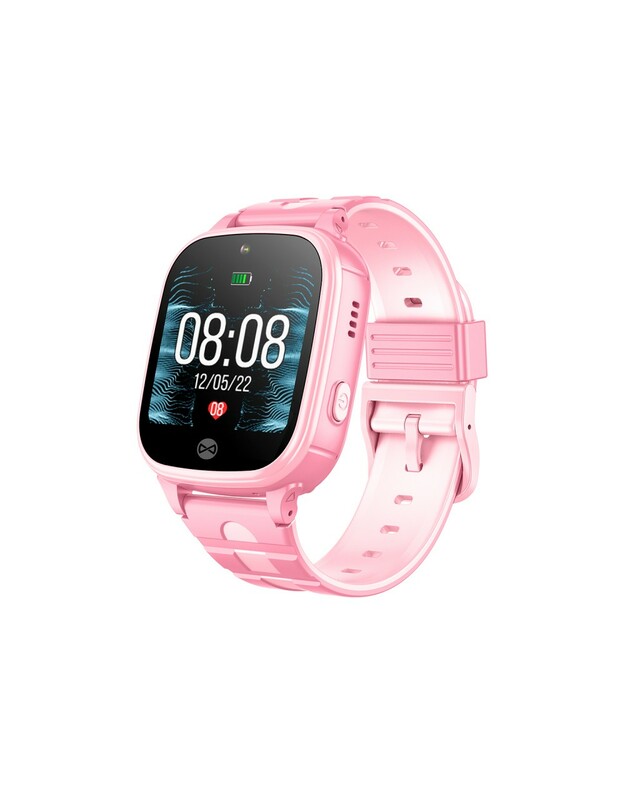 Išmanusis laikrodis vaikams Forever Smartwatch GPS WiFi Kids See Me 2 KW-310 rožinis