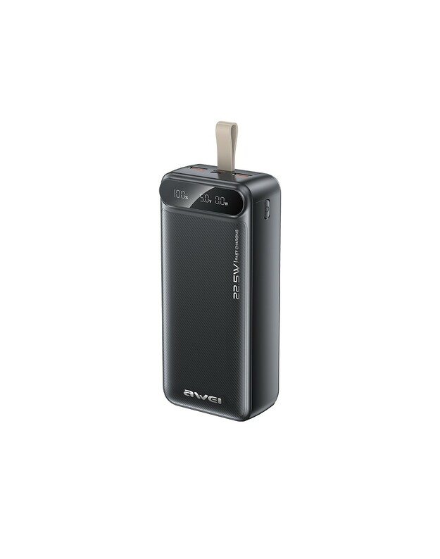 Išorinė baterija Power Bank Awei PA-12 5V/3A 30000mAh juoda