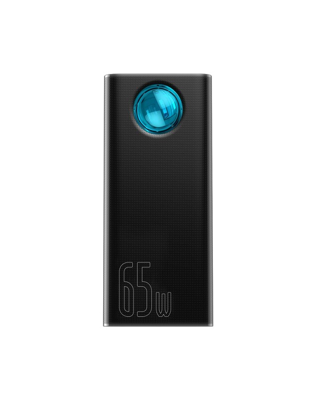 Išorinė baterija Power Bank Baseus Amblight 65W 30000mAh juoda PPLG000101