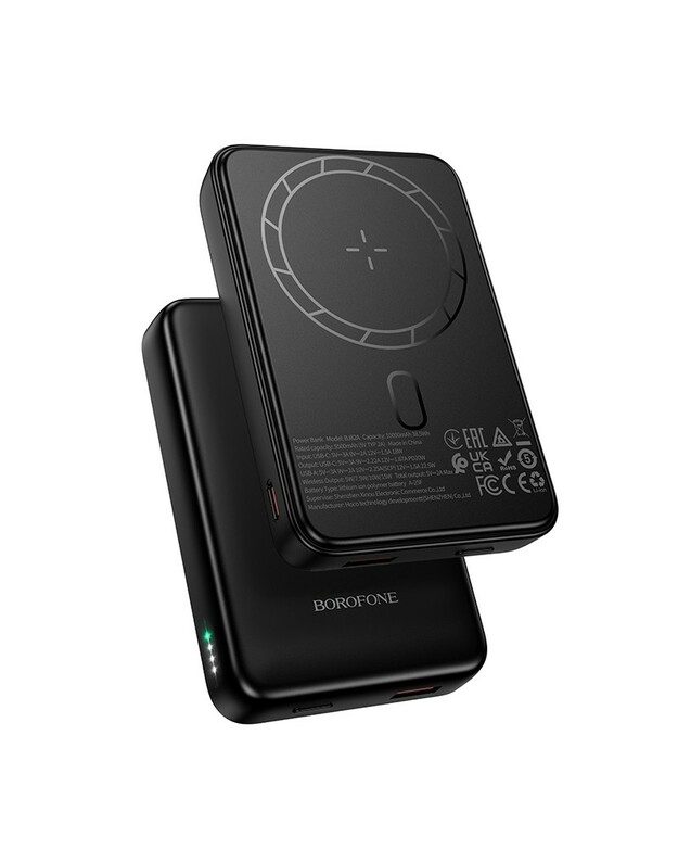 Išorinė baterija Power Bank Borofone BJ82A PD20W 10000mAh juoda