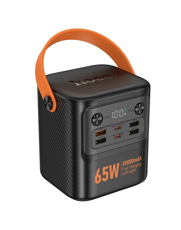 Išorinė baterija Power Bank Hoco J152 Pro PD65W 80000mAh juoda