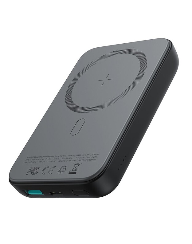 Išorinė baterija Power Bank Joyroom JR-W020 20W MagSafe 10000mAh juoda