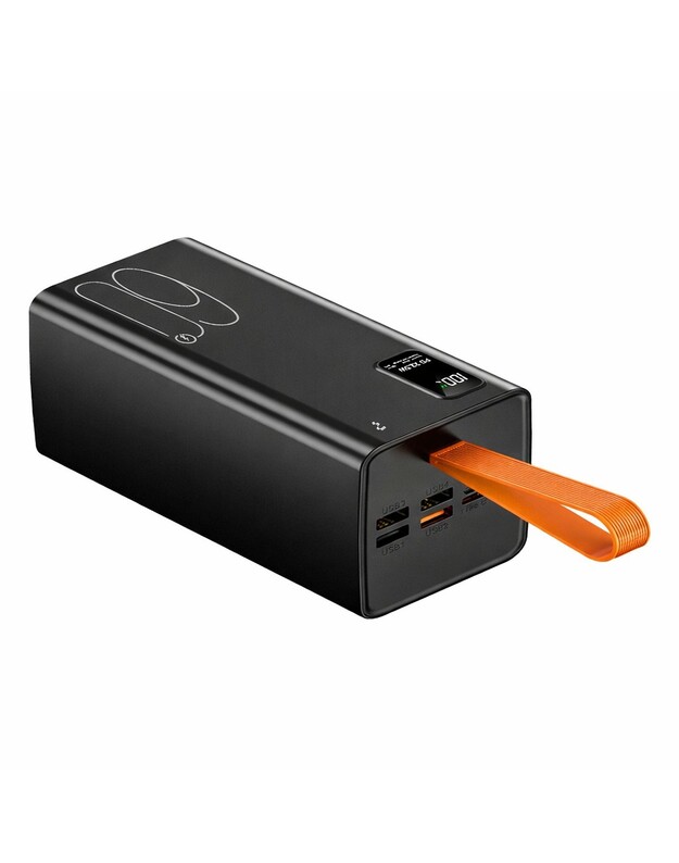 Išorinė baterija Power Bank Reach RR-H40B 22.5W 60000mAh juoda