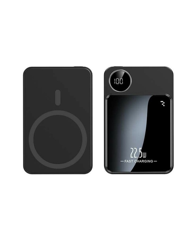 Išorinė baterija Power Bank Reach RR-Y009 22.5W MagSafe 10000mAh juoda