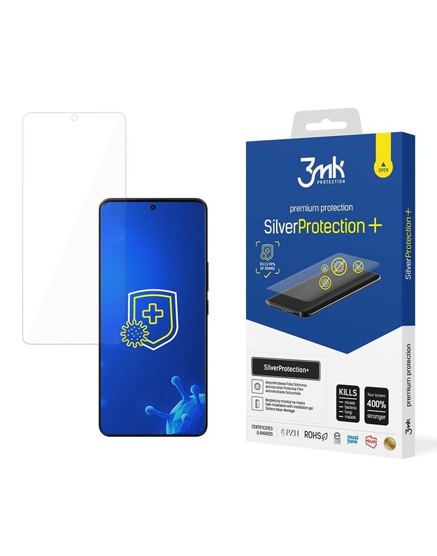LCD apsauginė plėvelė 3mk Silver Protection+ Xiaomi 14 Ultra