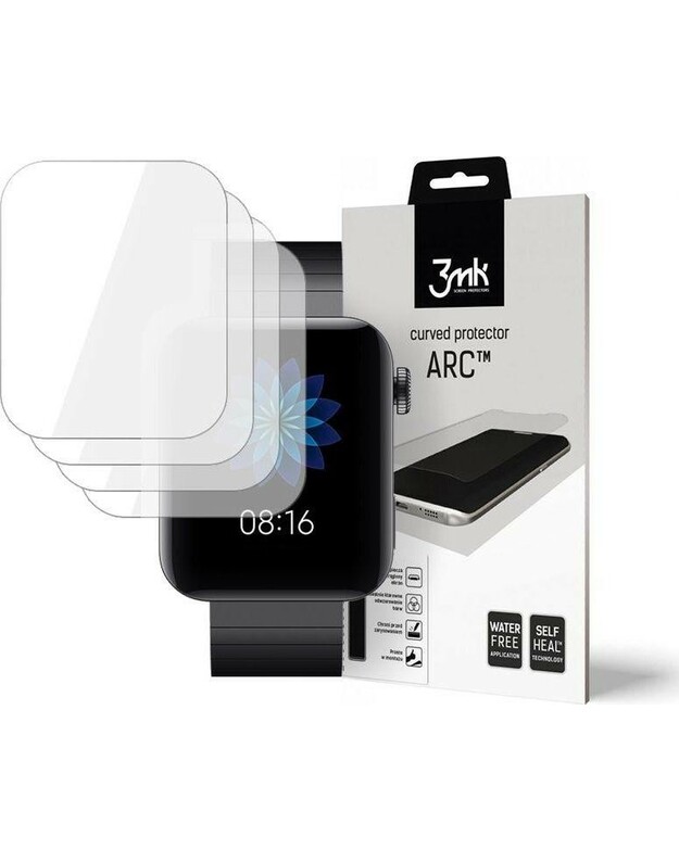LCD apsauginė plėvelė 3mk Watch ARC Apple Watch 7/8 41mm 3vnt