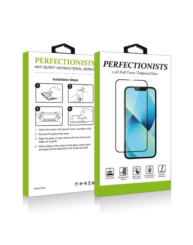 LCD apsauginis stikliukas 2.5D Perfectionists Xiaomi Redmi Note 12S juodas