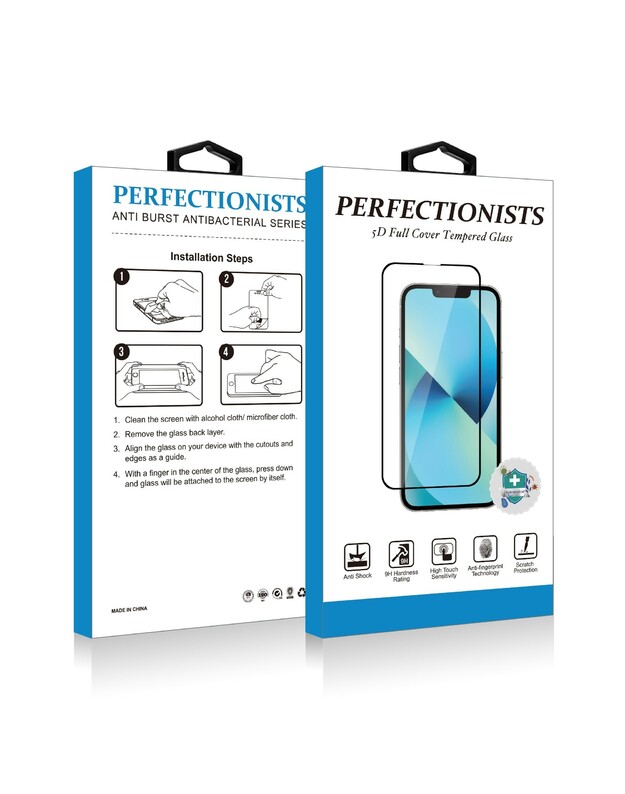 LCD apsauginis stikliukas 3D Perfectionists Xiaomi Redmi Note 14 Pro 4G lenktas juodas