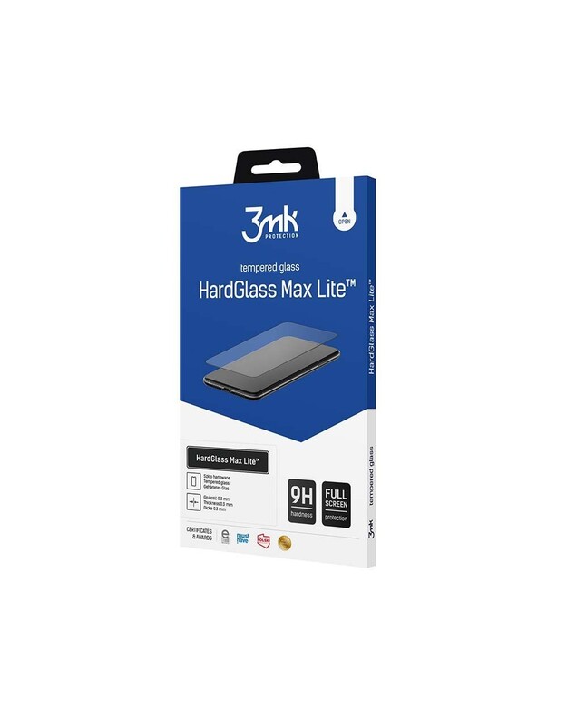 LCD apsauginis stikliukas 3mk Hard Glass Max Lite Xiaomi 15T/15T Pro juodas