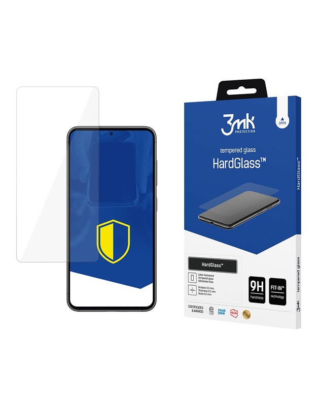 LCD apsauginis stikliukas 3mk Hard Glass Samsung S921 S24/S931 S25