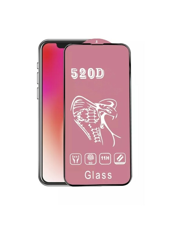 LCD apsauginis stikliukas 520D Xiaomi Poco X4 GT/Redmi Note 11T Pro/Redmi Note 11T Pro+ 5G juodas