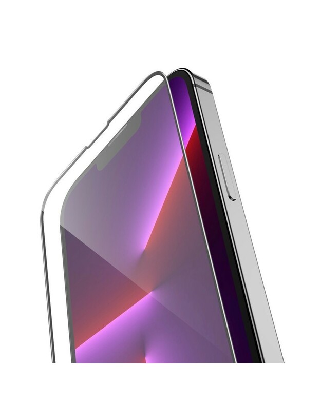 LCD apsauginis stikliukas 5D Full Glue Samsung A366 A36 5G juodas