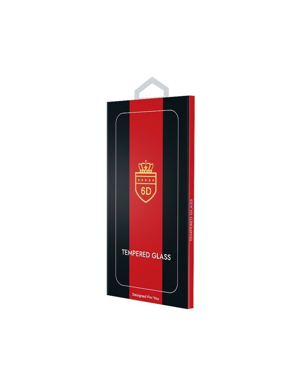LCD apsauginis stikliukas 6D Apple iPhone 17 Pro Max juodas