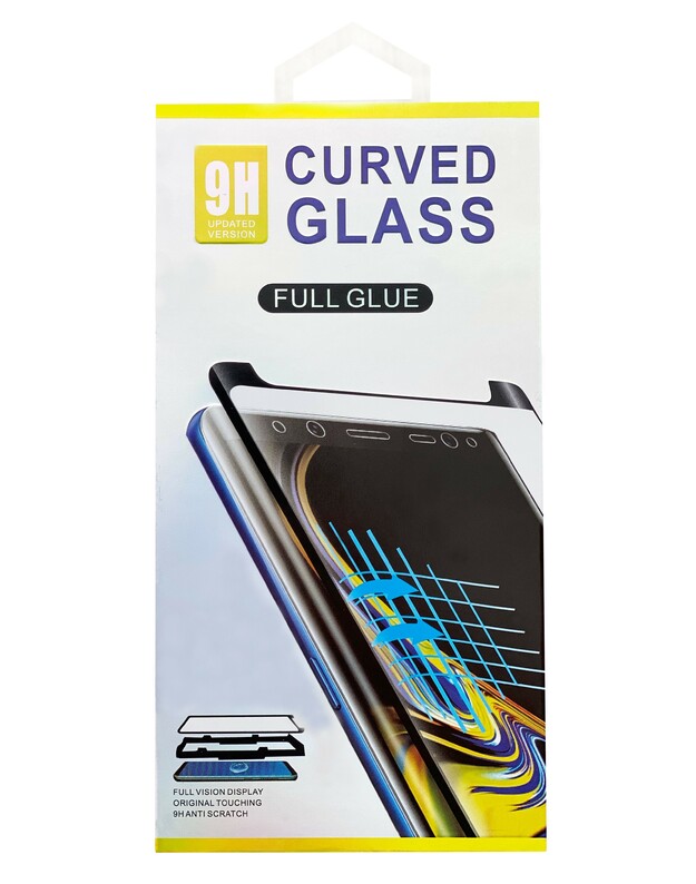 LCD apsauginis stikliukas 9D Curved Full Glue skirtas Xiaomi Redmi Note 14 Pro 5G/Poco X7 juodas