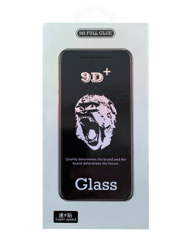 LCD apsauginis stikliukas 9D Gorilla Apple iPhone 12/12 Pro juodas