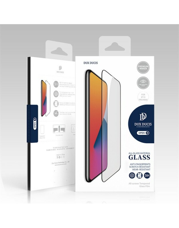 LCD apsauginis stikliukas Dux Ducis Apple iPhone XR/11 juodas