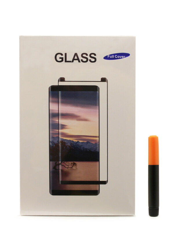 LCD apsauginis stikliukas M1 5D UV Glue Huawei P30 Pro lenktas skaidrus