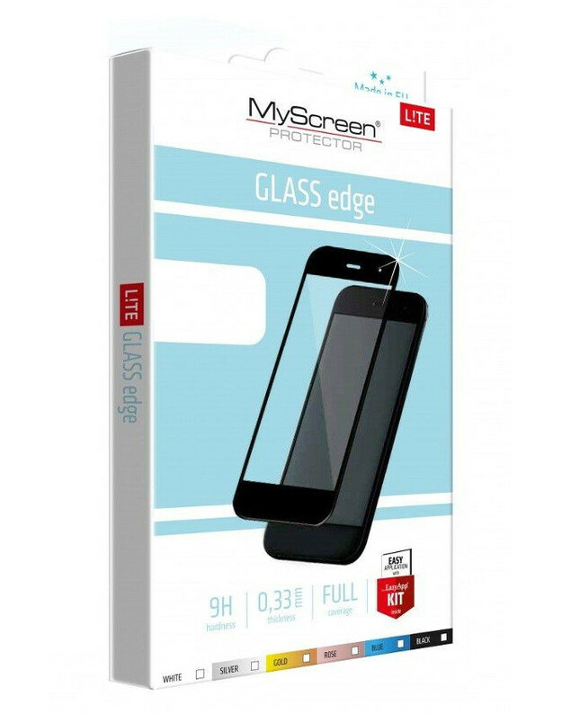 LCD apsauginis stikliukas MyScreen Lite Edge Full Glue Samsung A426 A42 5G juodas