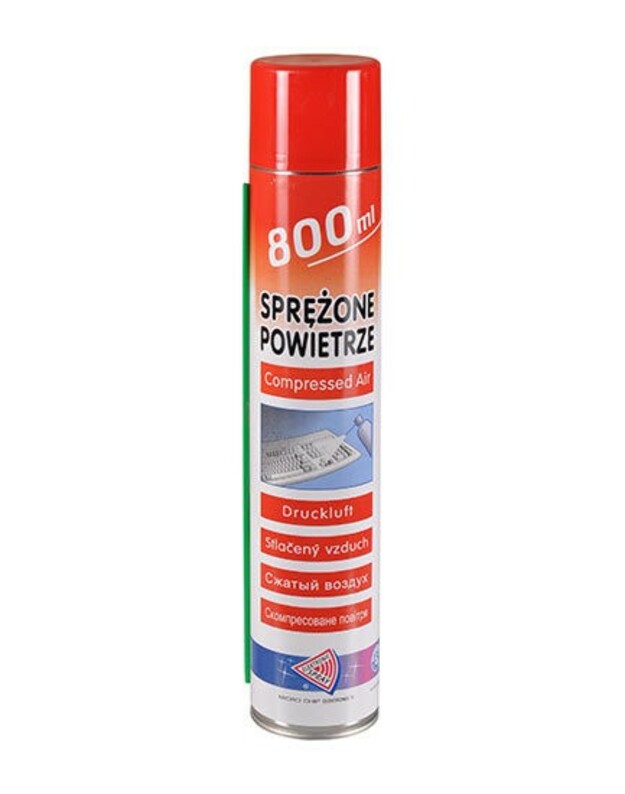 Suspaustas oras - degus 800 ml.
