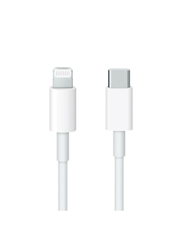 USB kabelis Apple MM0A3ZM/A 87W USB-C to Lightning 1.0m baltas