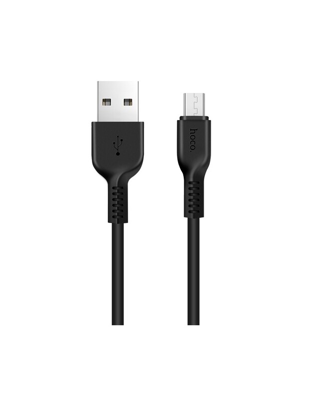 USB kabelis Hoco X20 USB-A to MicroUSB 2.0m juodas