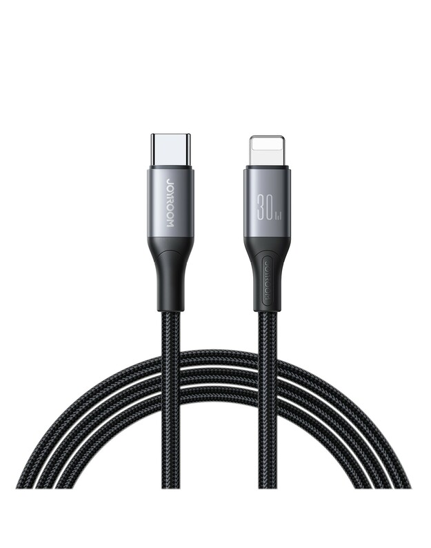 USB kabelis Joyroom S-A28 USB-C to Lightning 30W 2.0m juodas